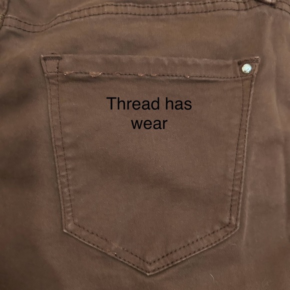 Massimo Dutti Dark Brown Skinny Fit Jeans, Size 6 - Picture 11 of 15